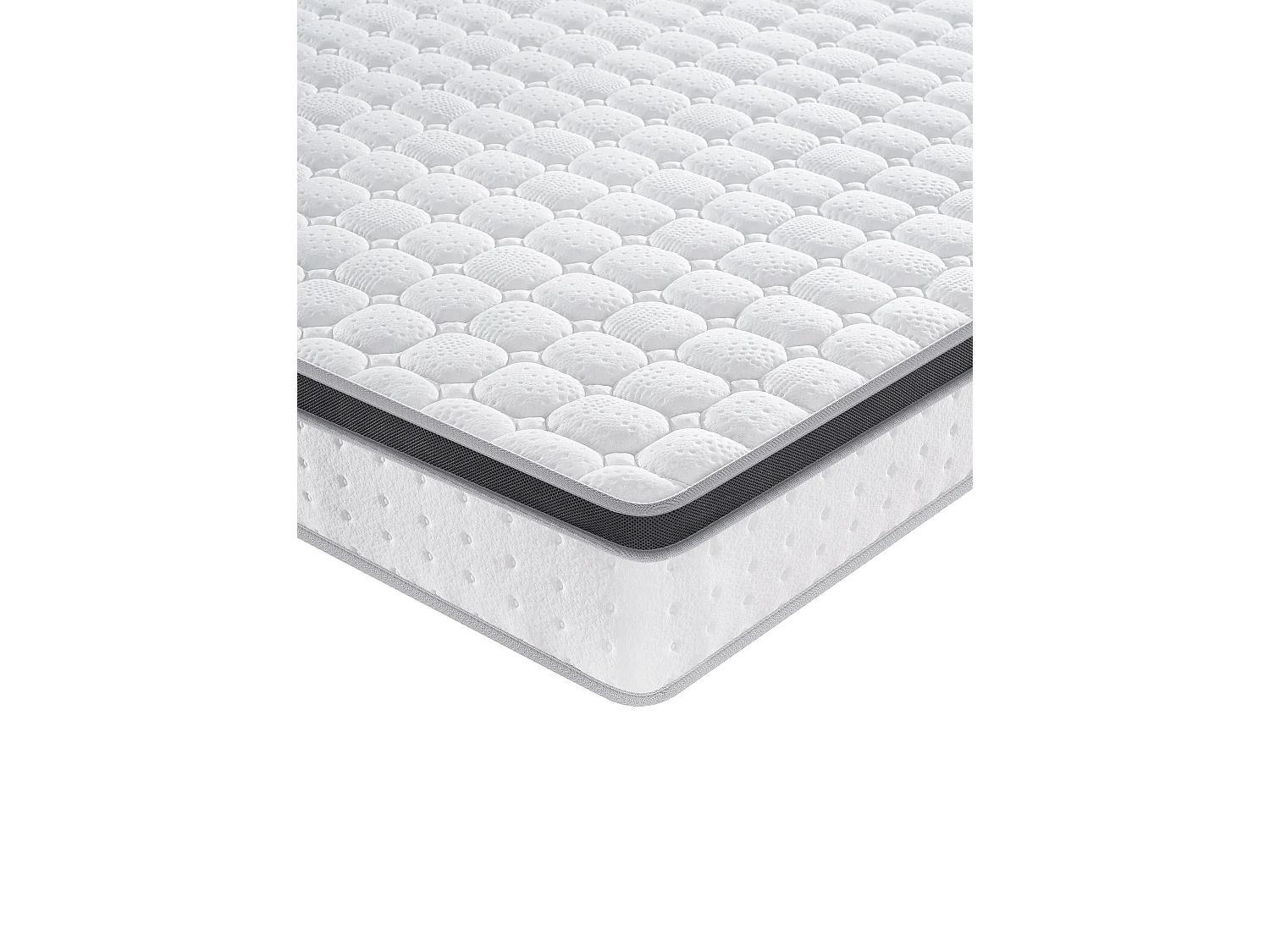 Matelas Ressorts Ensachés 160x200 cm SOMNIAE , Accueil Mémoire De Forme, 25 cm D'épaisseur