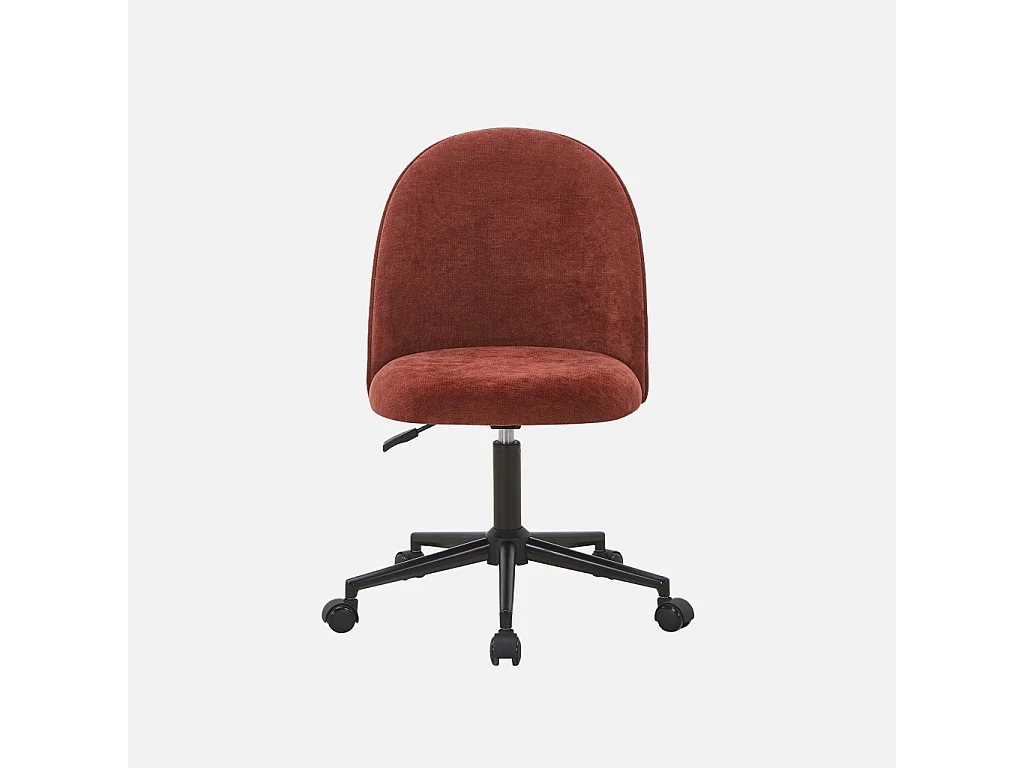 Silla de oficina con ruedas  rojo