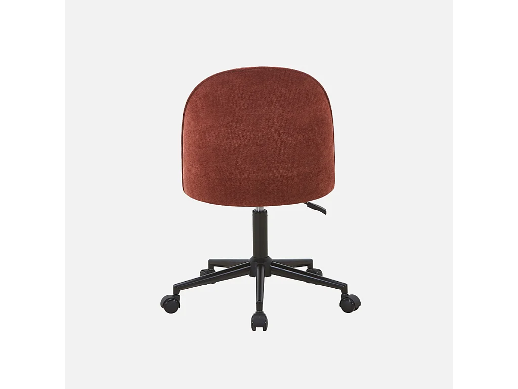 Silla de oficina con ruedas  rojo