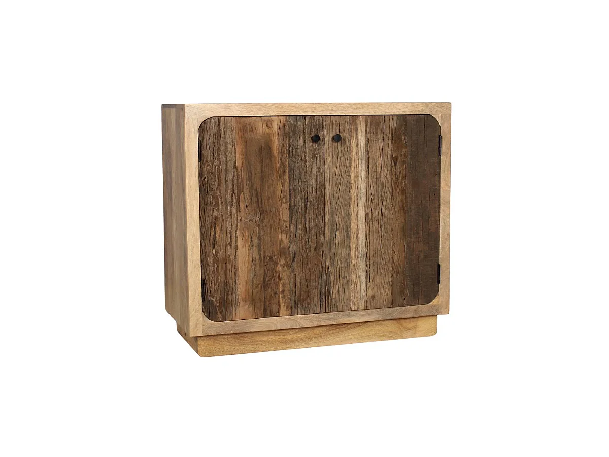 Petit buffet en bois de manguier et bois recyclé Barry
