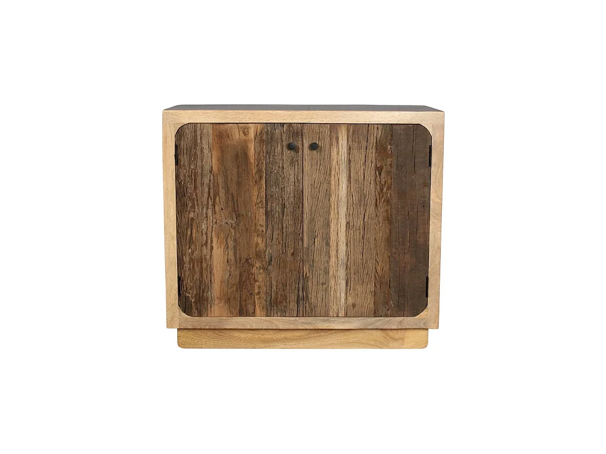 Petit buffet en bois de manguier et bois recyclé Barry