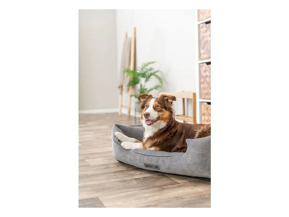 TRIXIE Vital Lennox Orthopedisch Hondenbed Chenille Grijs 60 x 50 cm