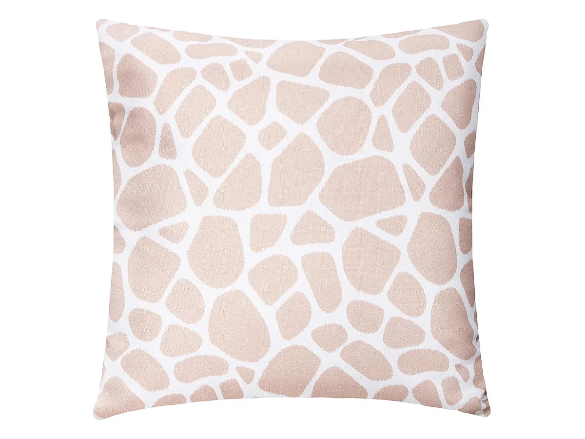 Coussin Déco "Girafe" 39cm Naturel
