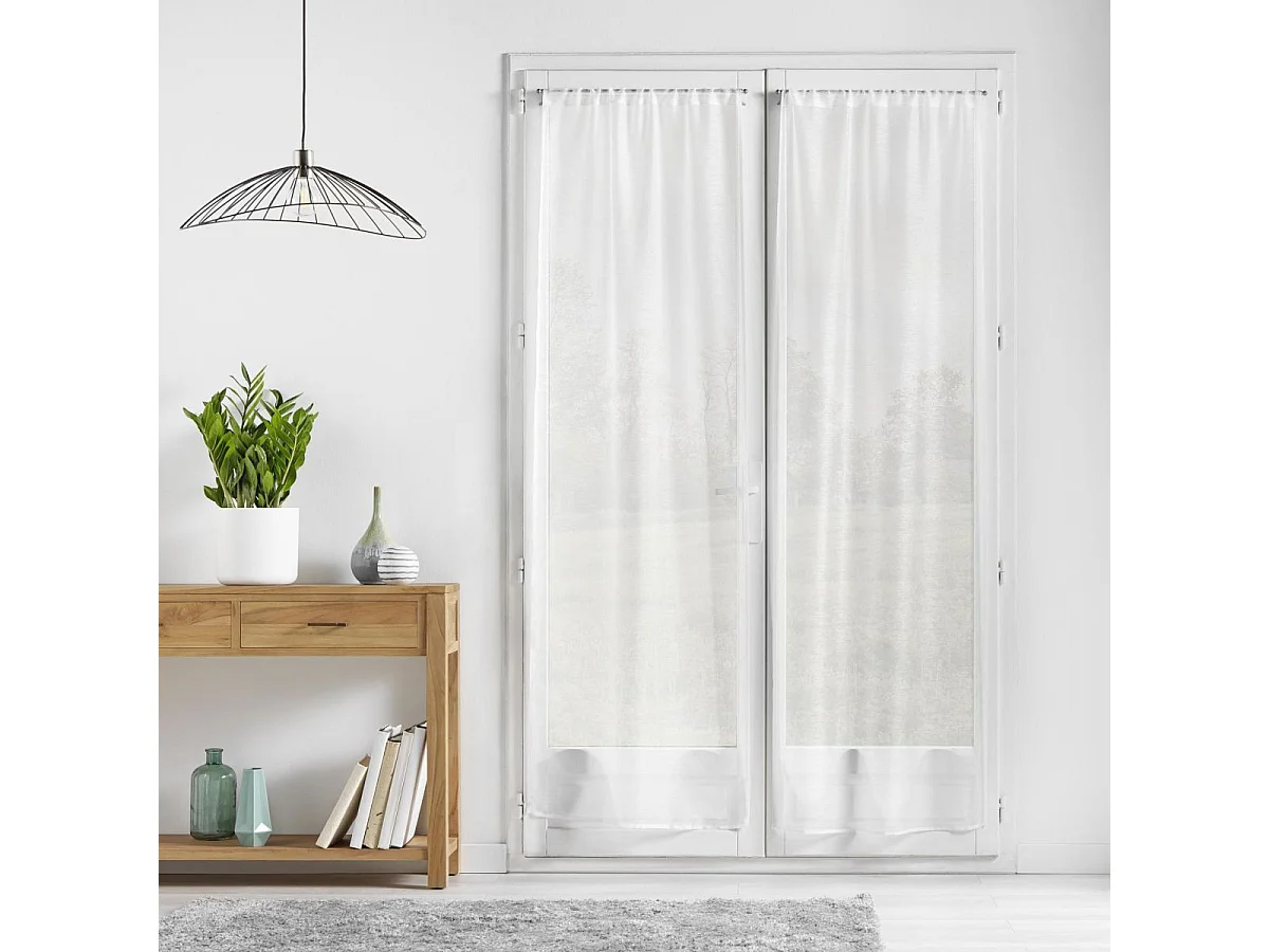Paar Sand-Voiles mit Stangendurchzug