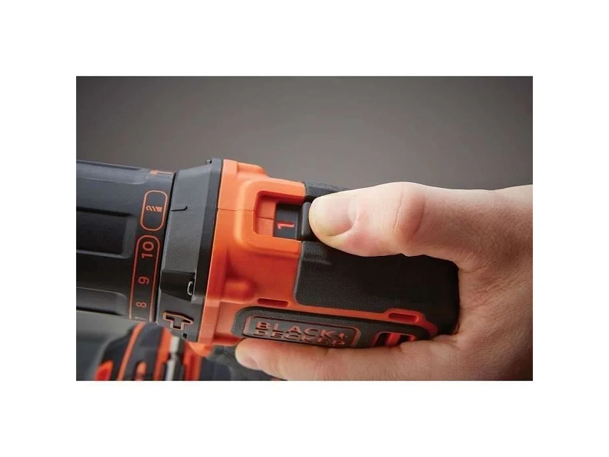 Perceuse à percussion sans fil BLACK+DECKER BDCHD18C2TA-QW 18V avec 3 batteries