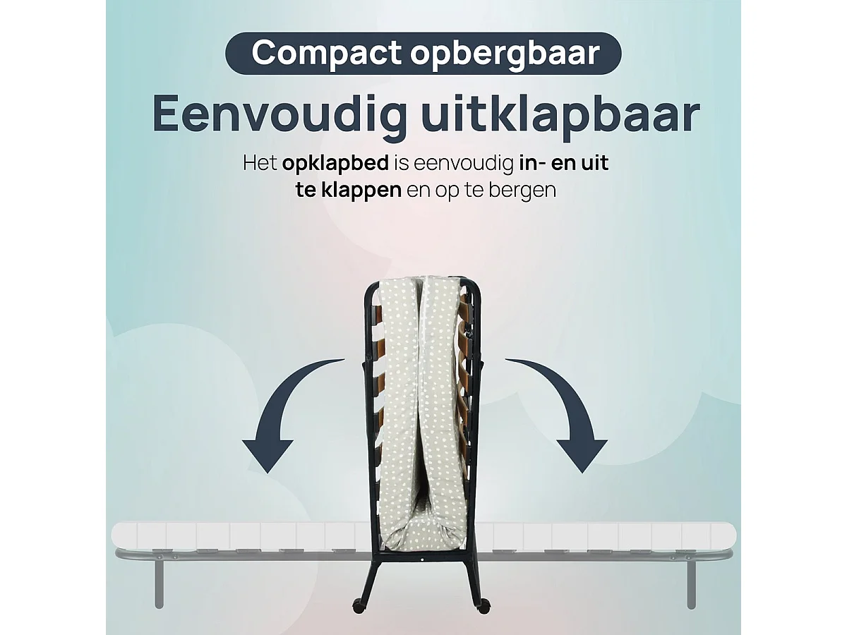 Troonz Opklapbed One Deluxe 90x200