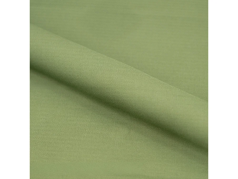 Lot de 2 chaises pour îlot central 66 cm en rotin et tissu vert - Tamara