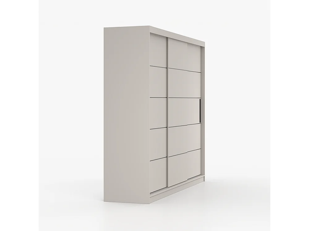 Alba II Frida 01 Kaschmir-Kleiderschrank und Kommode (Set)