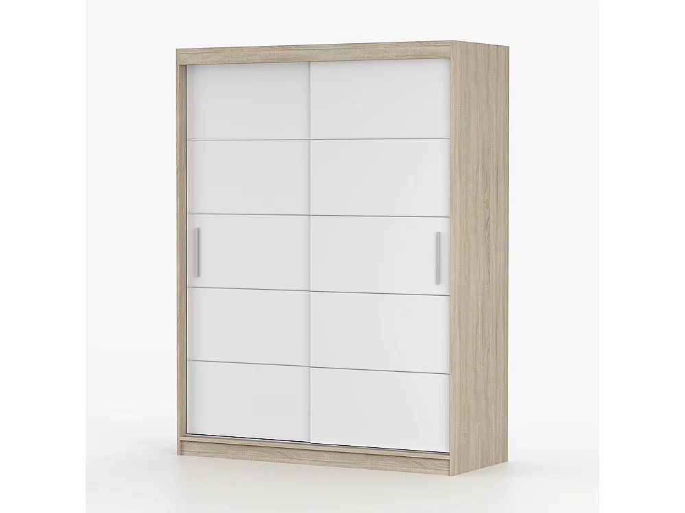 Kleiderschrank- und Kommode-Set Vista 06 Frida 01, Sonoma-Eiche