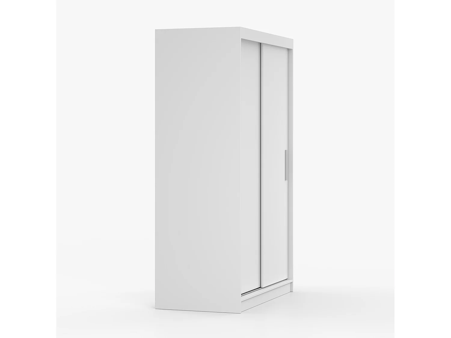 Ensemble armoire et commode Neomi 04 Frida 01, blanc