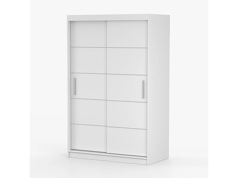 Kleiderschrank- und Kommode-Set Neomi 06 Frida 01, Weiß