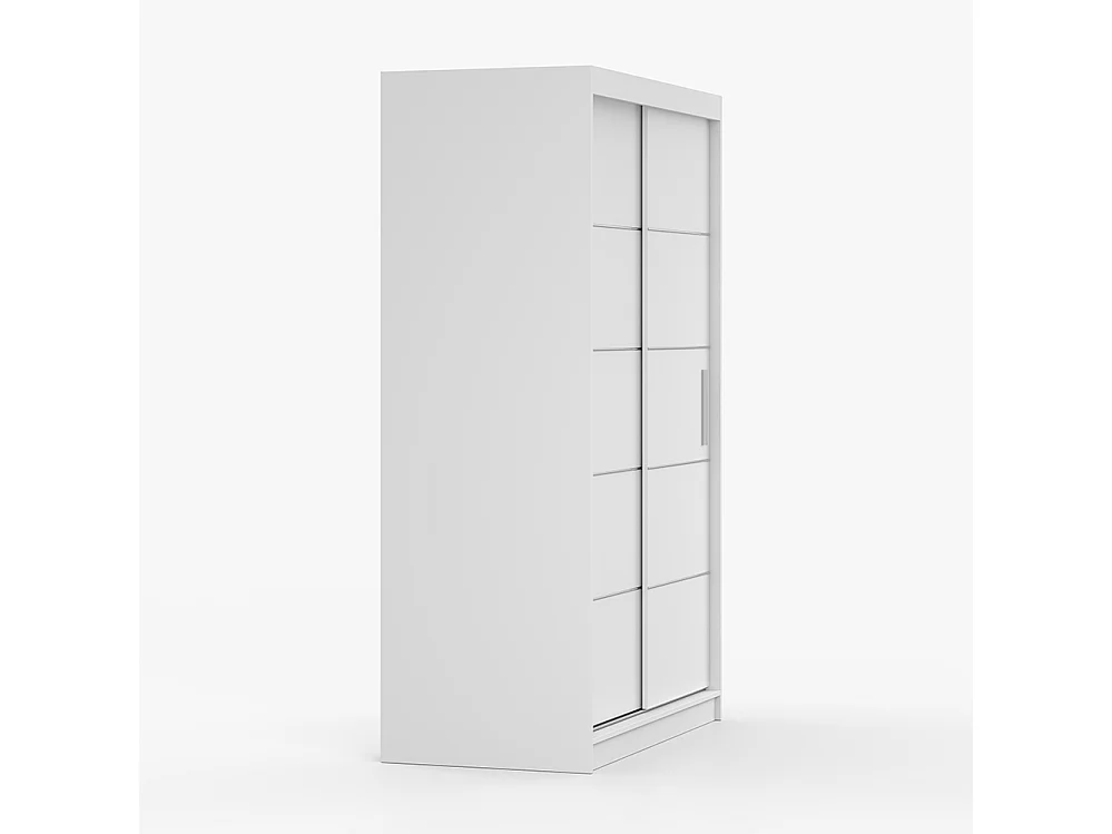 Kleiderschrank- und Kommode-Set Neomi 06 Frida 01, Weiß