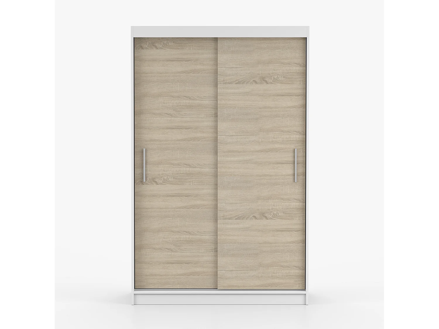 Kombination aus Kleiderschrank und Kommode Neomi 04 Frida 01, Weiß