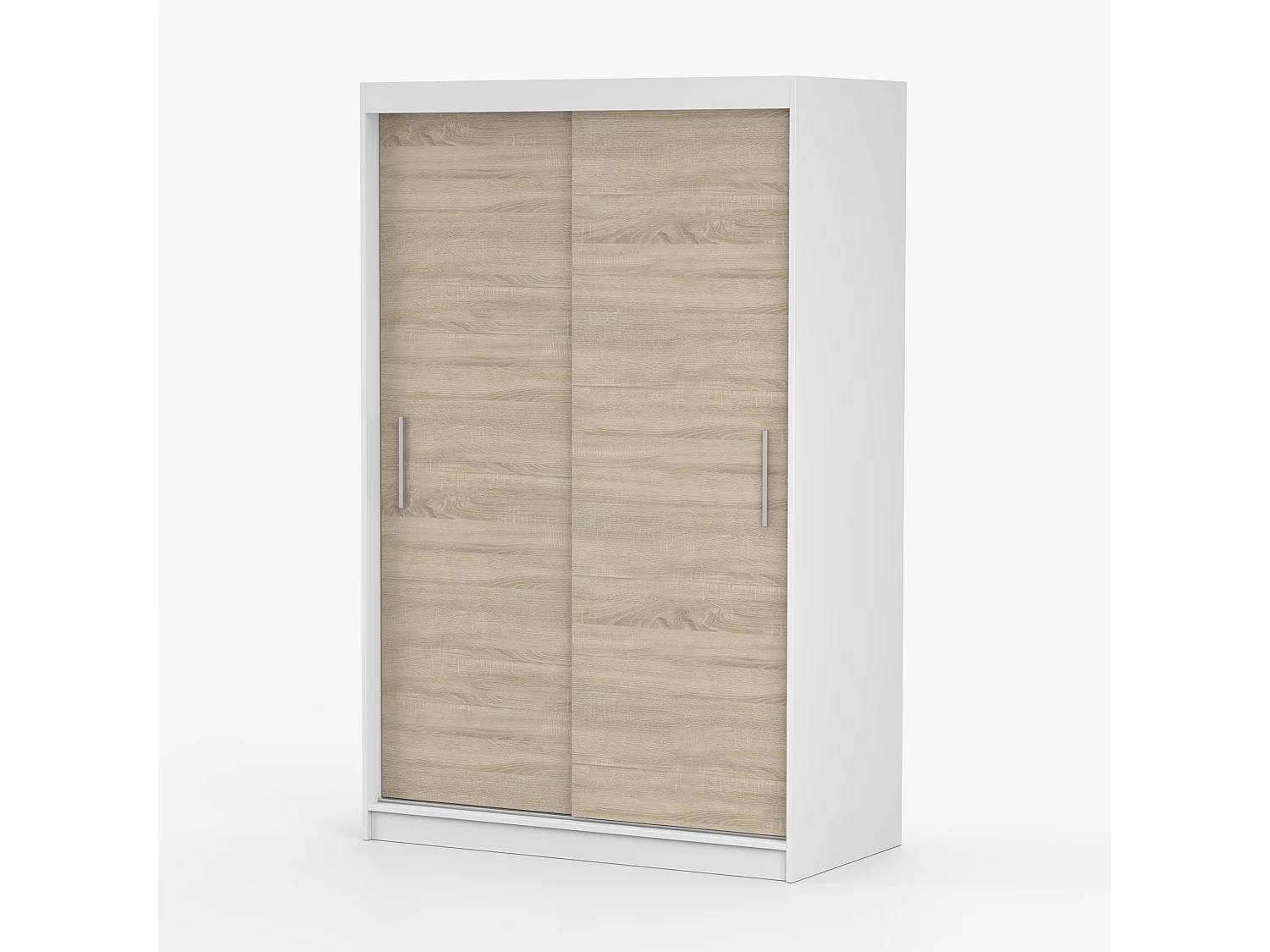 Kombination aus Kleiderschrank und Kommode Neomi 04 Frida 01, Weiß