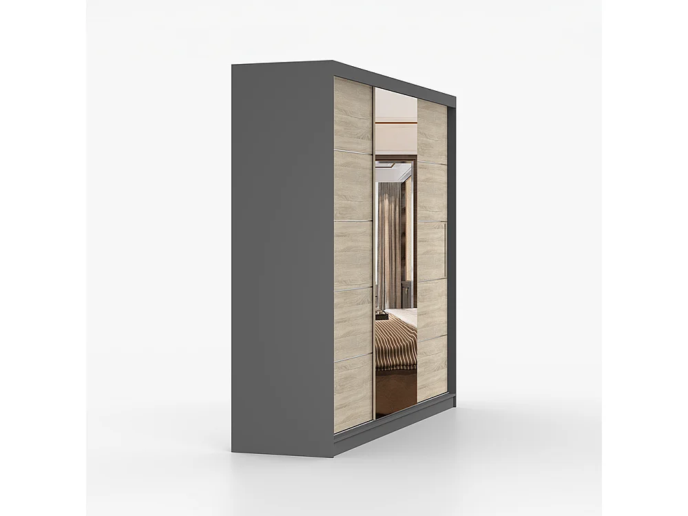 Schwebetürenschrank ASTRA 233 cm