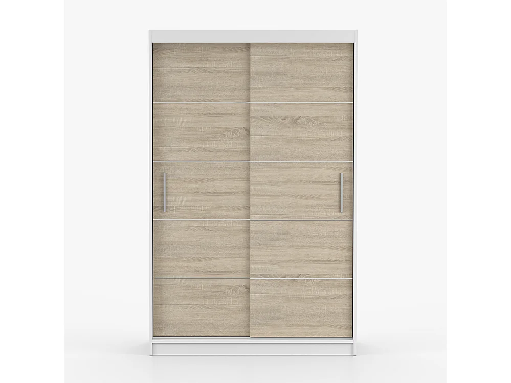 Kleiderschrank- und Kommode-Set Neomi 06 Frida 01, Weiß