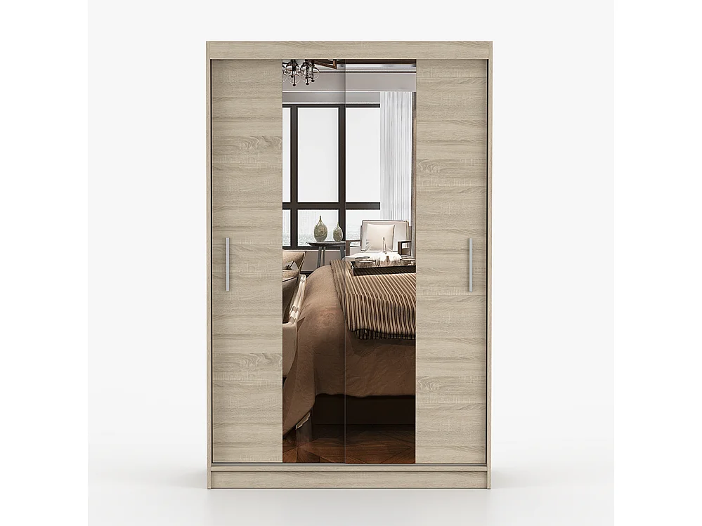 Neomi 01 Frida 01 Kleiderschrank- und Kommode-Set, Sonoma-Eiche