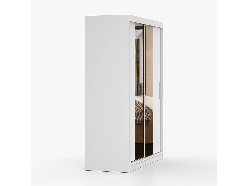 Kombination aus Kleiderschrank und Kommode Vista 01 Frida 01, Weiß