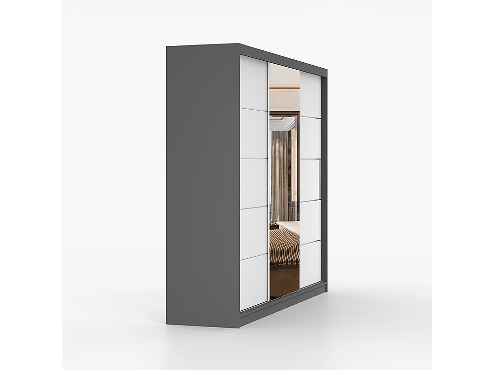Schwebetürenschrank ASTRA 233 cm
