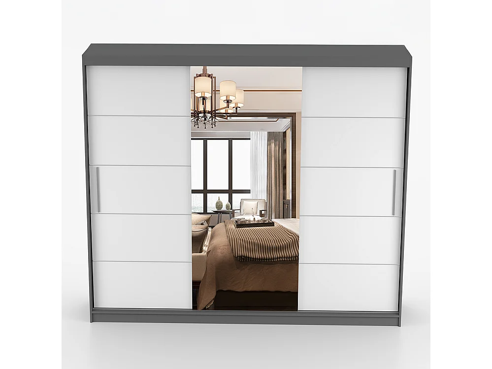 Schwebetürenschrank ASTRA 233 cm