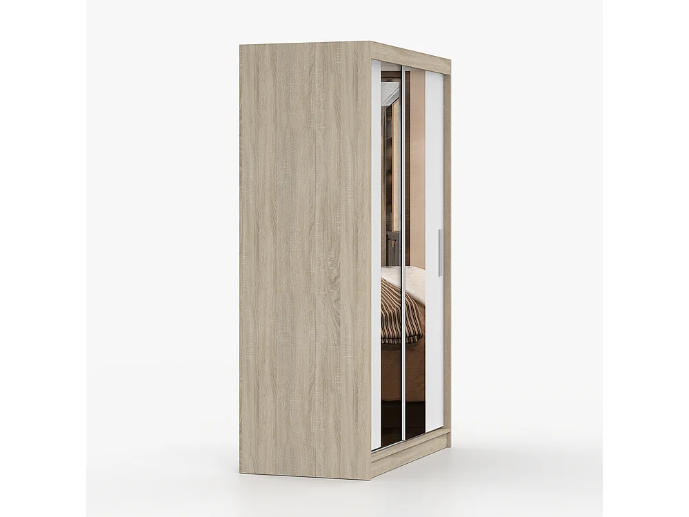 Neomi 01 Frida 01 Kleiderschrank- und Kommode-Set, Sonoma-Eiche