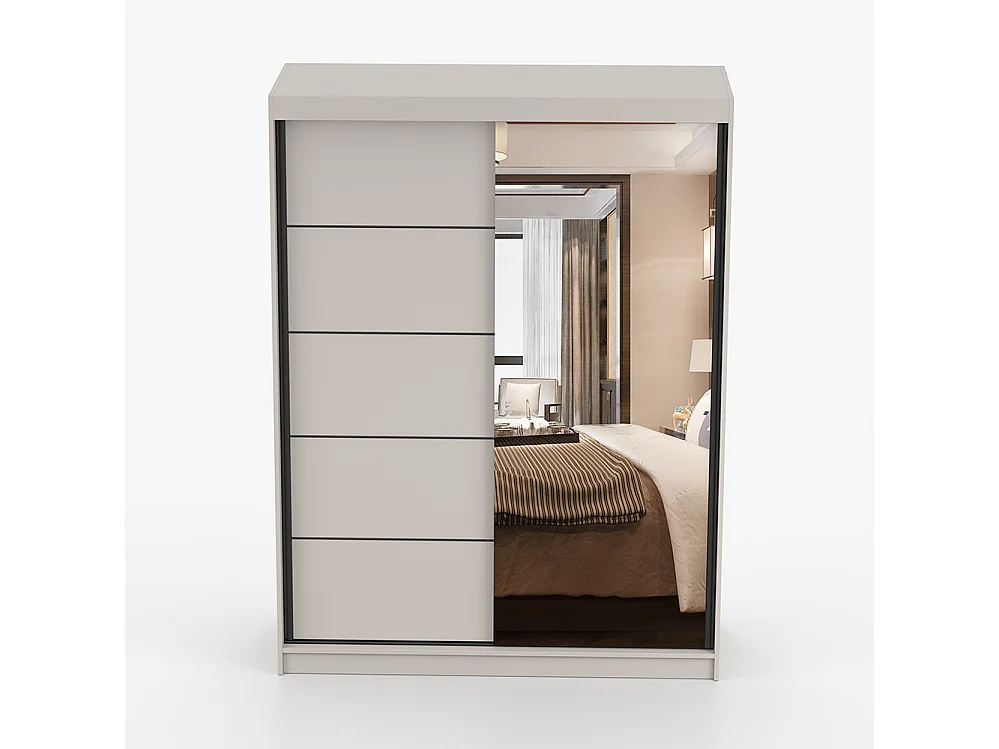 Vista 05 Frida 01 Kleiderschrank- und Kommode-Set aus Kaschmir