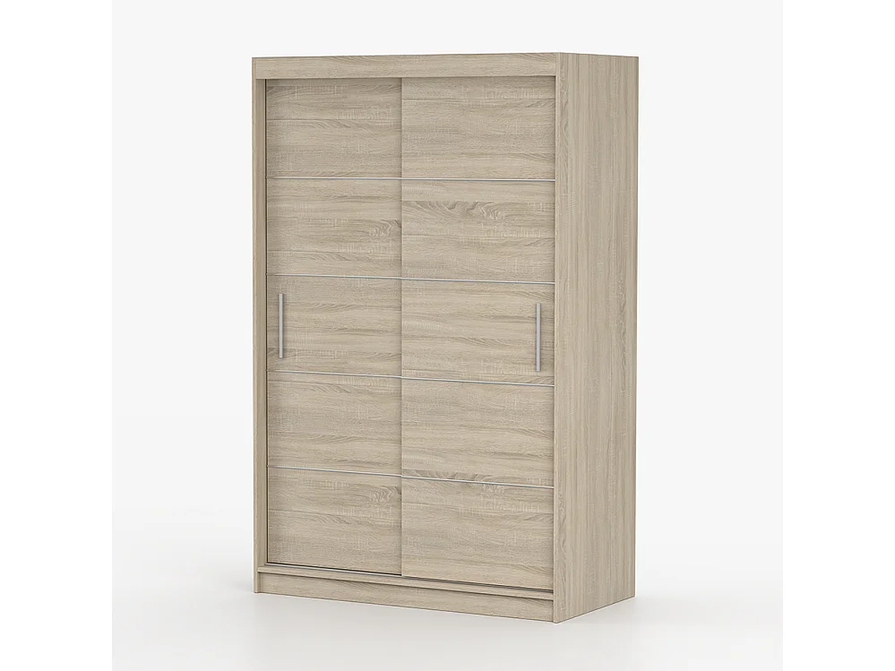Kleiderschrank- und Kommode-Set Neomi 06 Frida 01, Sonoma-Eiche