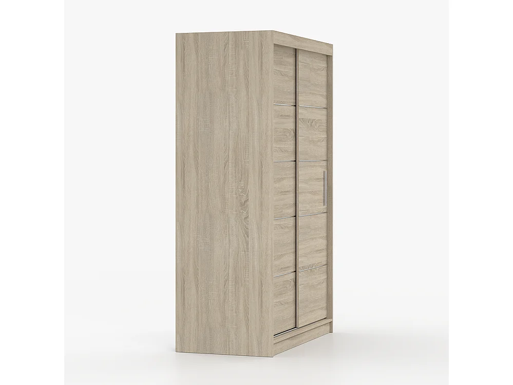 Kleiderschrank- und Kommode-Set Neomi 06 Frida 01, Sonoma-Eiche