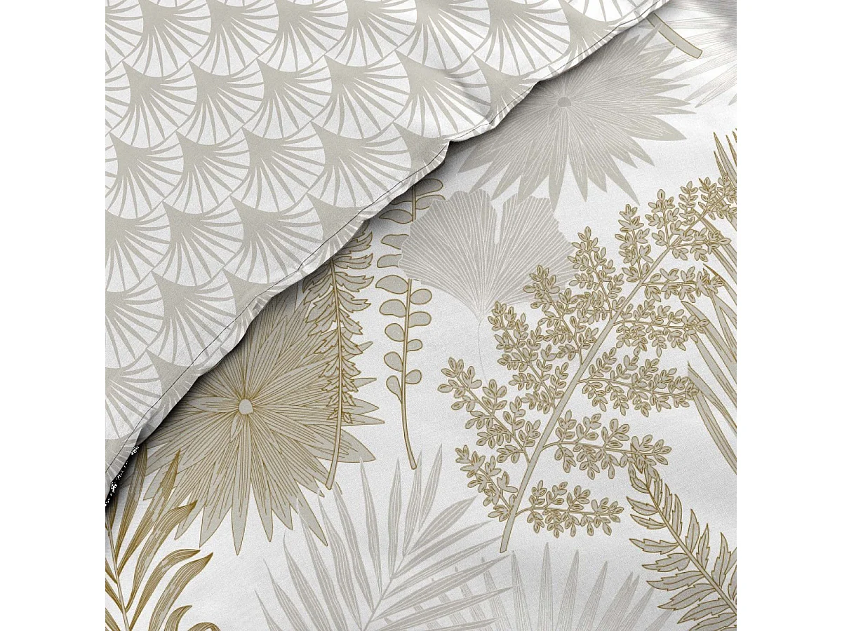 Parure de Lit 3 Pièces "Melisse" 260x240cm Multicolore