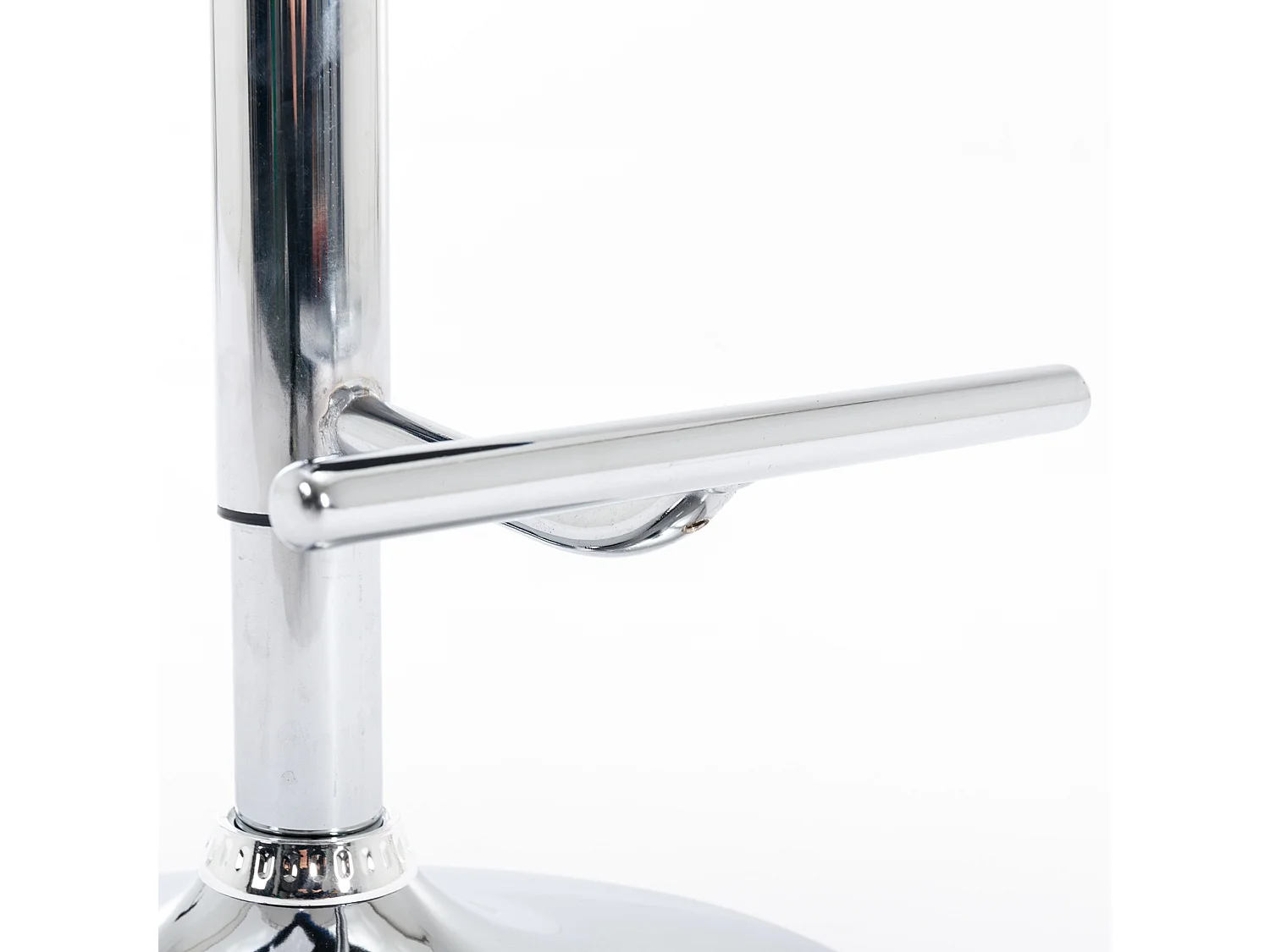 Lot de 2 Tabourets de Bar en Velours, Hauteur Réglable, Pivotants, avec Dossier - Gris