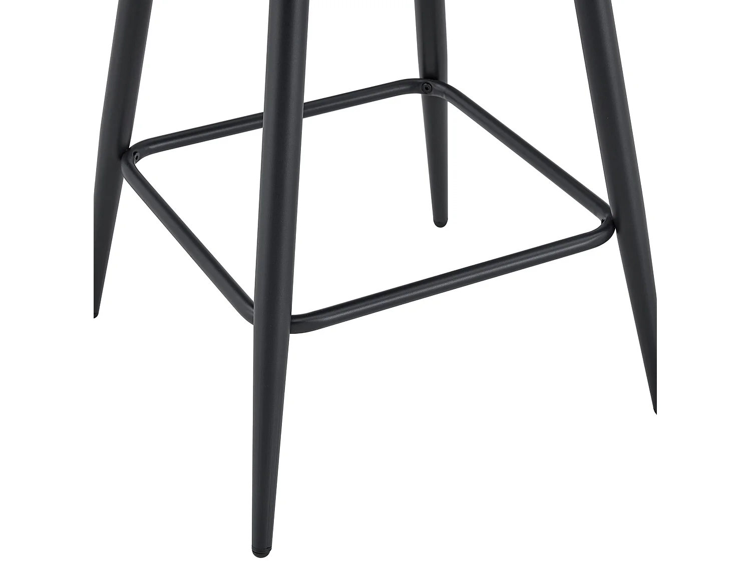 Ensemble de 2 Tabourets de Bar Rembourrés de Milieu du Siècle avec Accoudoirs - Style Moderne Bourgogne