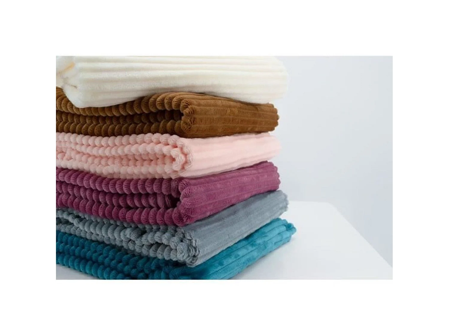 Zacht en Warm Boudoir Pauw Baby Deken 75 x 100 cm - Teal Fluweel