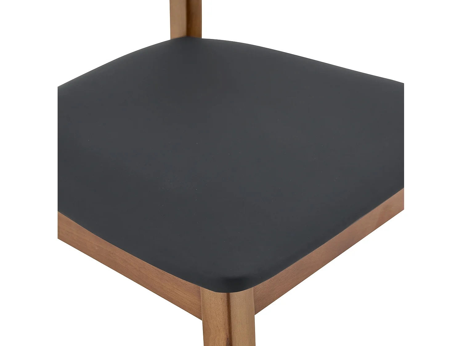 Scandinavische massief houten eetkamerstoelen 2-delige set met armleuningen