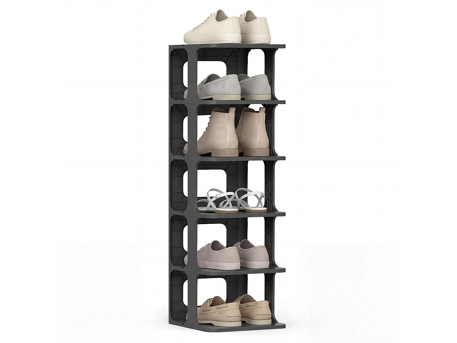Meuble à chaussures autoportant