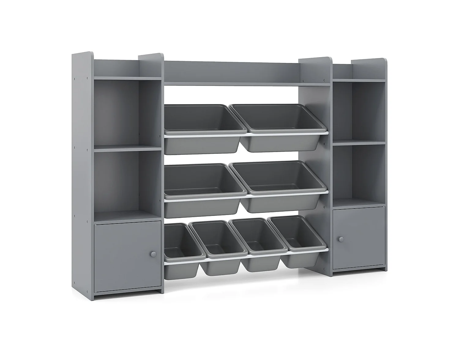 Meuble de rangement enfant 8 bacs