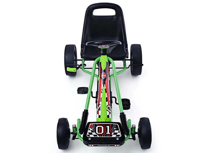 GO-KART A PEDALI AUTO GIOCATTOLO PER BAMBINI COSTWAY