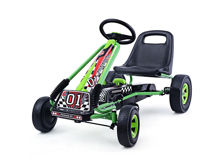 GO-KART A PEDALI AUTO GIOCATTOLO PER BAMBINI COSTWAY
