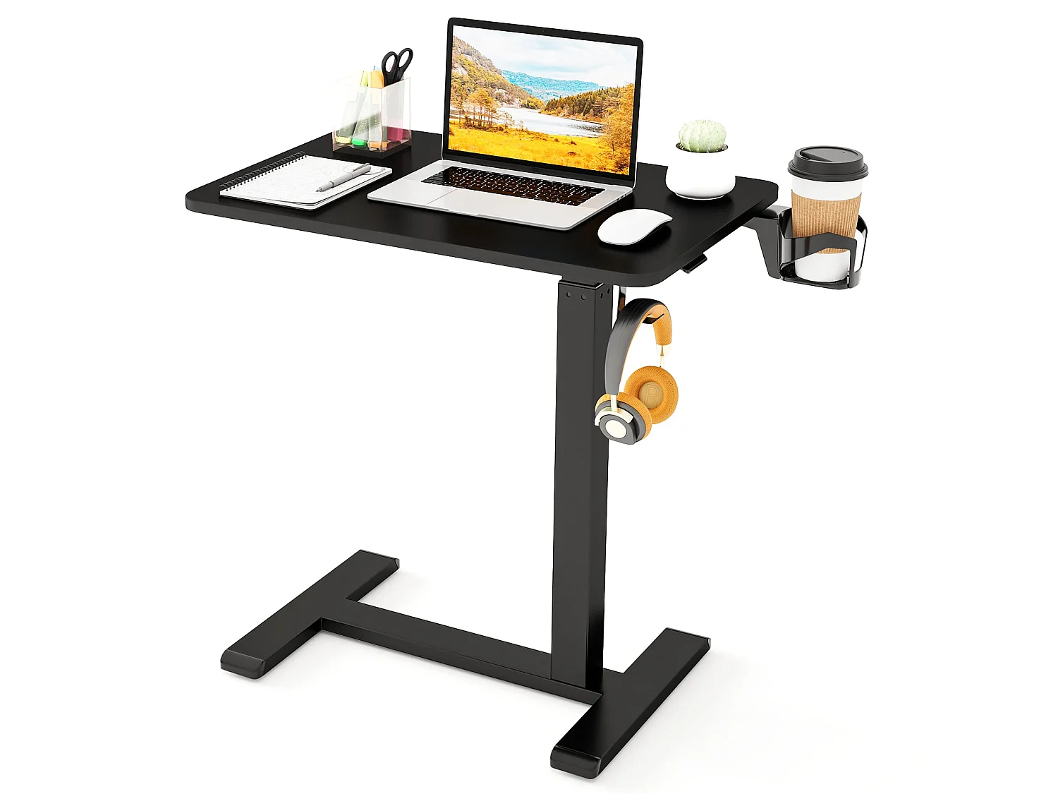Bureau mobile réglable pour ordinateur