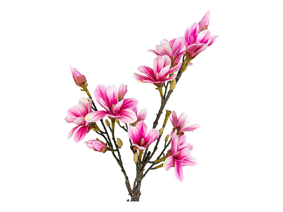 Magnolia artificiel en fleur Vikasa Home — H 75 cm