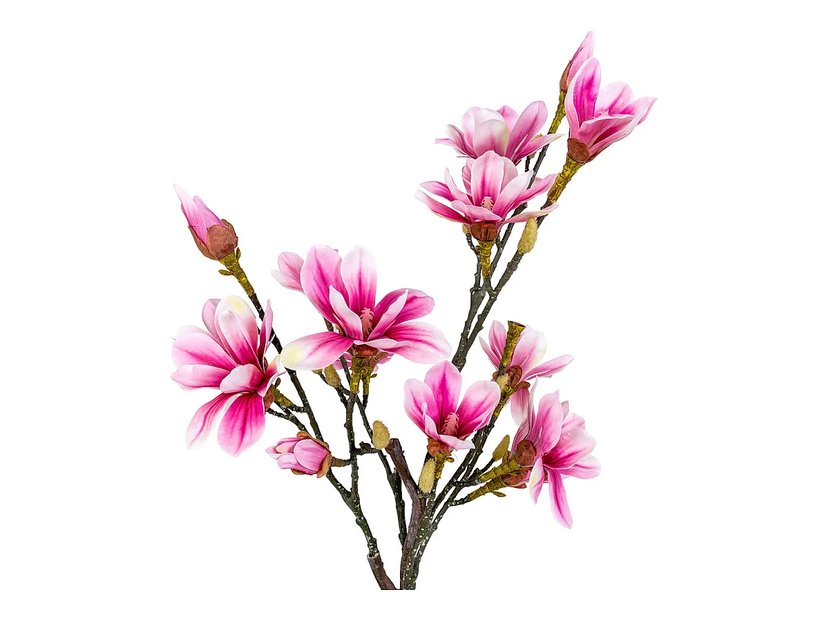Magnolia artificiel en fleur Vikasa Home — H 75 cm