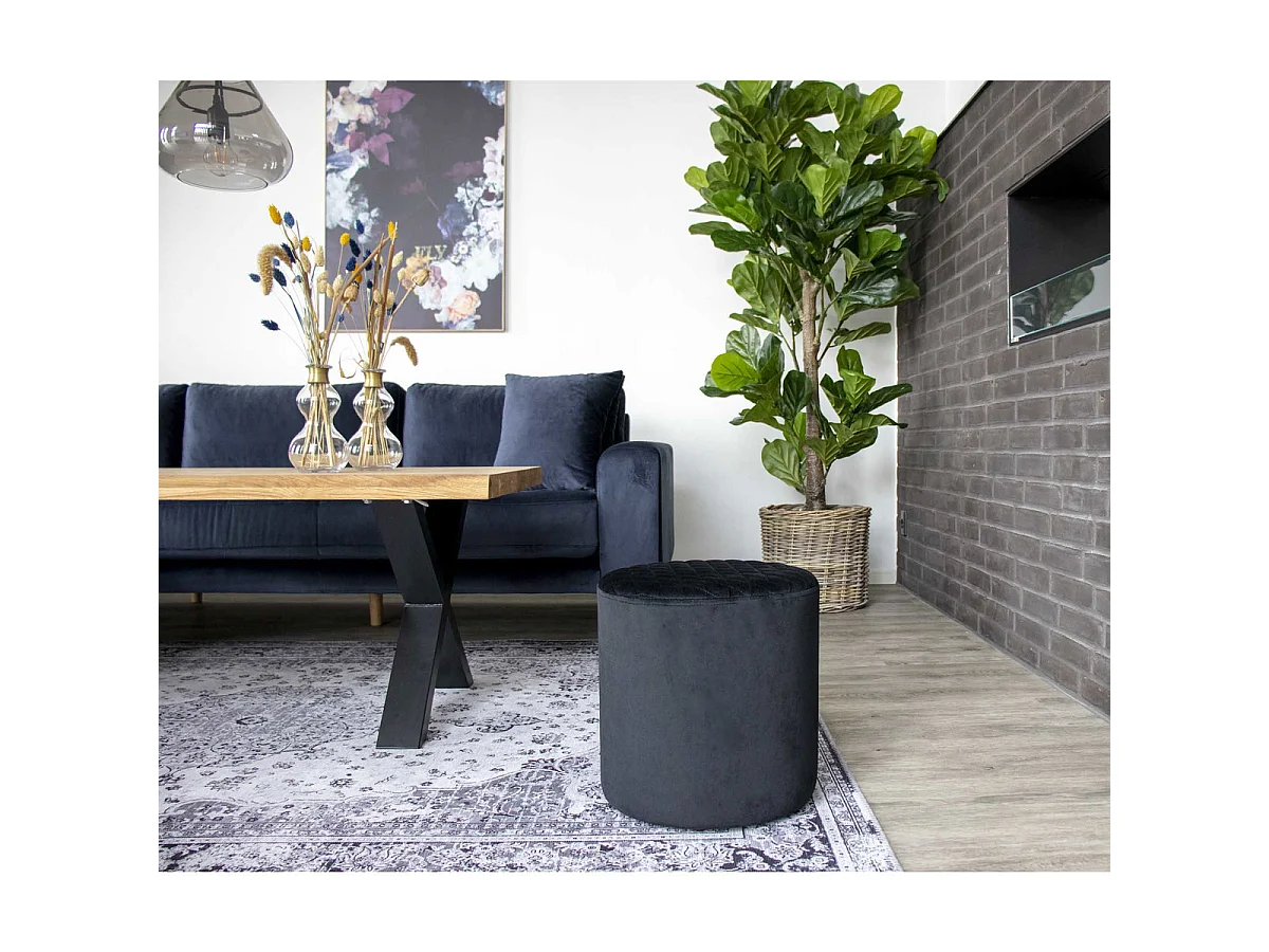 Ficus lyrata artificiale Fiddle Leaf Tree verde H 190 cm
