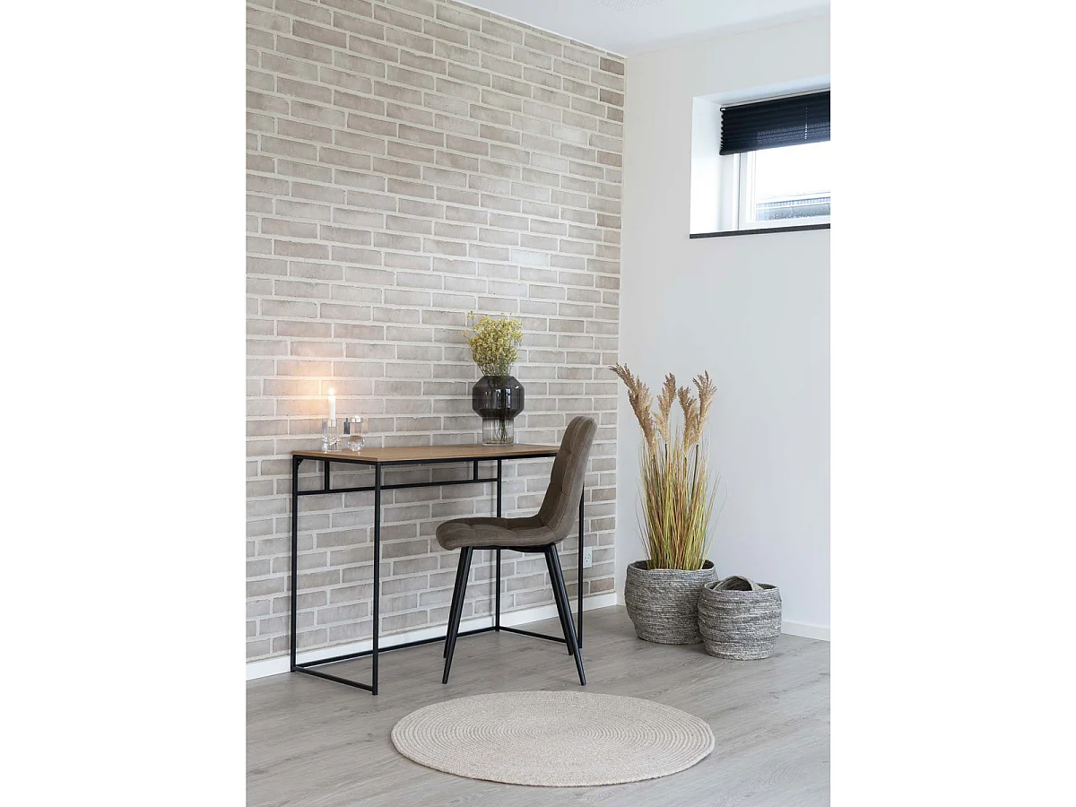 Tapis Menorca en plastique recyclé sable ø120 cm