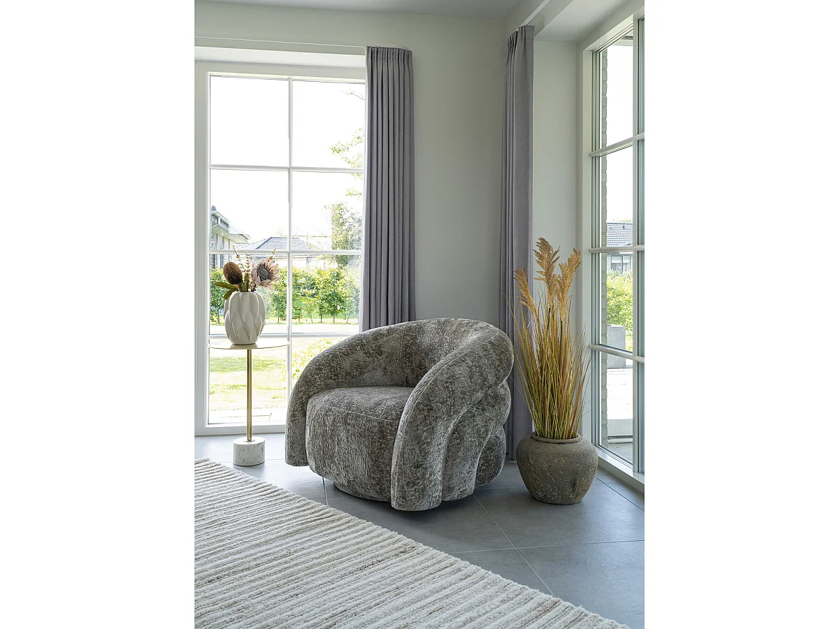 Tapis Bois de manguier en laine taftata a mano ivoire 160x230 cm