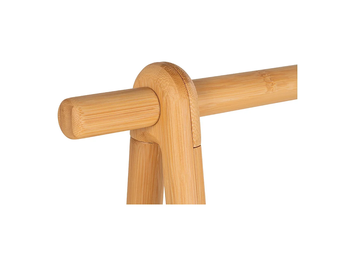 Manaus Porte-manteau en bambou naturel 104x46x164 cm