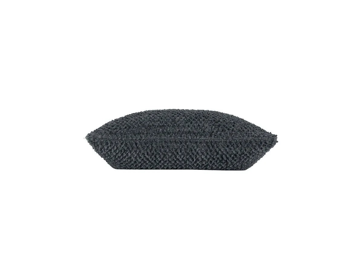 Housse de Coussin "Iceberg" 40x40cm Anthracite