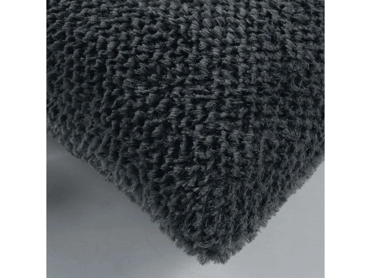 Housse de Coussin "Iceberg" 40x40cm Anthracite