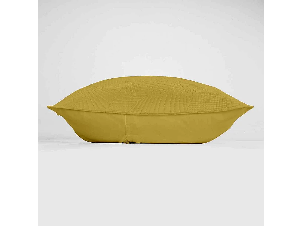 Housse de Coussin "Palombine" 60x60cm Ocre