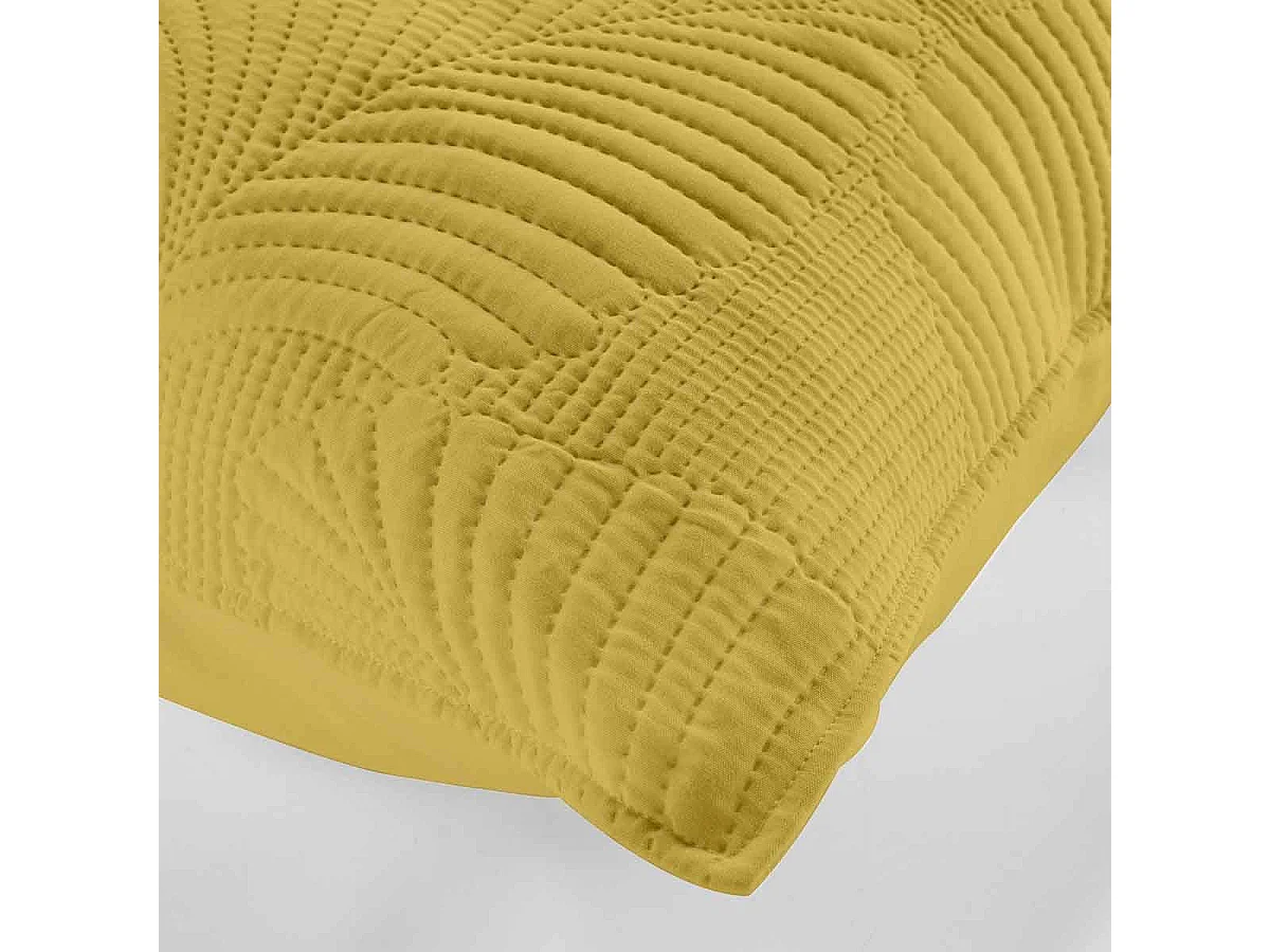 Housse de Coussin "Palombine" 60x60cm Ocre