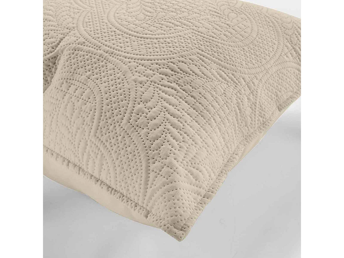 Housse de Coussin "Romane" 40x40cm Naturel