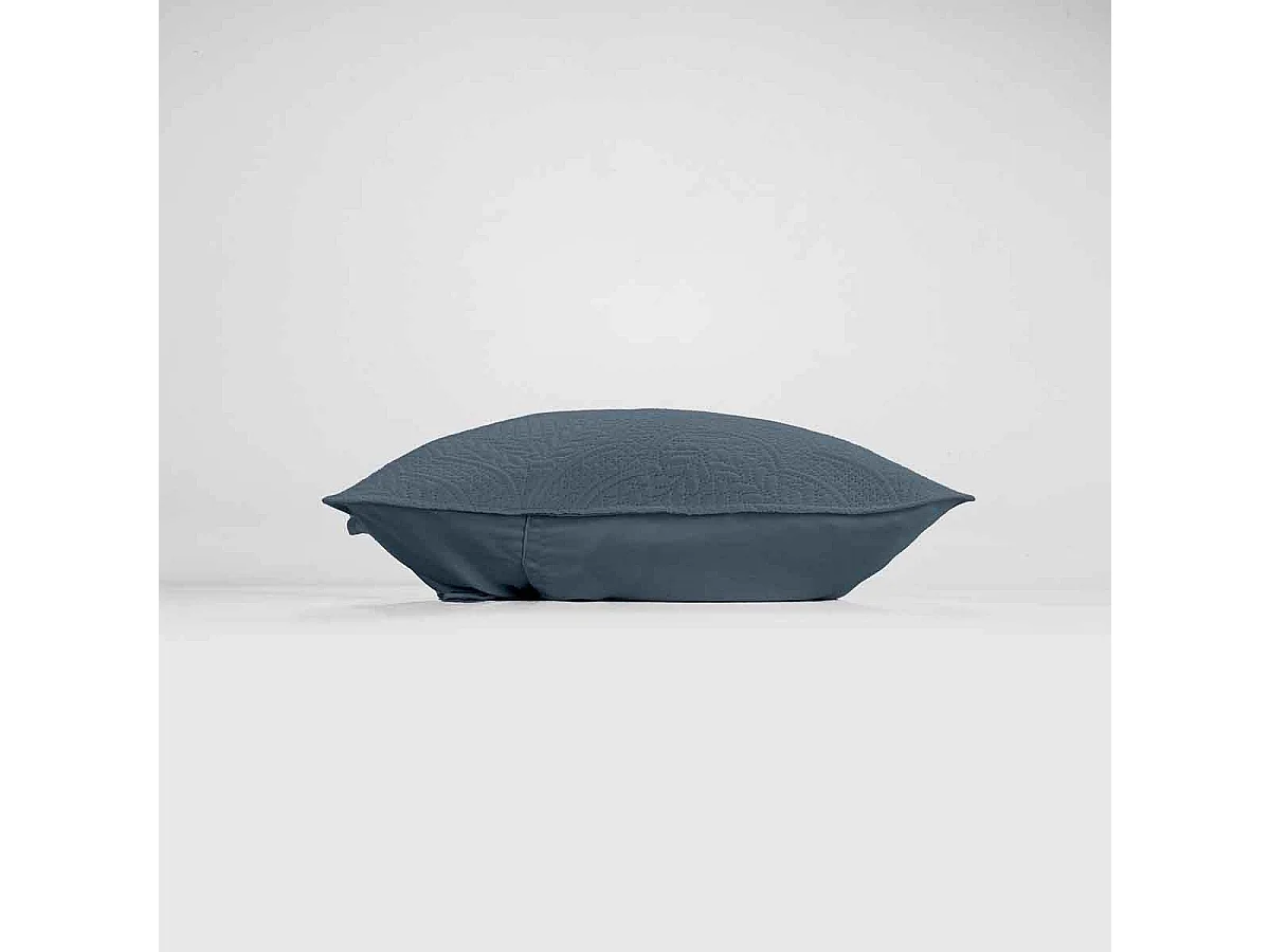 Housse de Coussin "Romane" 40x40cm Bleu